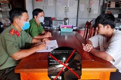 Xử lý thanh niên đăng hình CSGT kèm nội dung bịa đặt