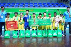 Lâm Đồng đoạt giải ba Giải Bóng đá học sinh tiểu học toàn quốc