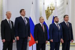 Tổng thống Putin chính thức tuyên bố sáp nhập 4 tỉnh Ukraine vào Nga