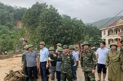 Khẩn trương khắc phục hậu quả lũ quét tại huyện Kỳ Sơn (Nghệ An)