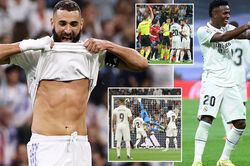 Real Madrid 1-1 Osasuna: Benzema đá hỏng phạt đền, Real đứt mạch toàn thắng