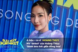 MV 'debut' của Hoàng Thùy: 'Bánh bèo hát giữa đồng hoa', nghe xong Bùi Lan Hương không nhịn được cười
