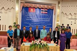 Kết nối giao thương giữa các doanh nghiệp khu vực Bắc Trung Bộ (Việt Nam) và tỉnh Mukdahan (Thái Lan)