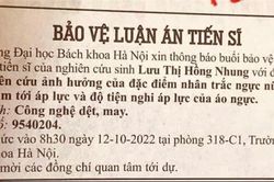 Tranh luận nóng bỏng về luận án tiến sĩ nghiên cứu... áo ngực nữ sinh