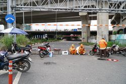 Độ võng cầu vượt Nguyễn Hữu Cảnh hơn mức cho phép