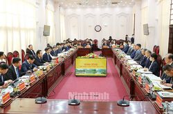 Đồng chí Chủ tịch UBND tỉnh làm việc với đoàn đại biểu cấp cao thành phố Saiki, tỉnh Oita, Nhật Bản