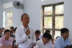 Đoàn đại biểu Quốc hội tỉnh tiếp xúc cử tri tại huyện Đakrông