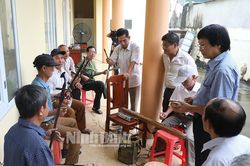 Khai mạc lớp tập huấn hát chèo, hát văn, hát xẩm và sử dụng nhạc cụ dân tộc huyện Gia Viễn