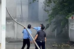 Nổ lò hút bụi, nhiều công nhân bị bỏng nặng