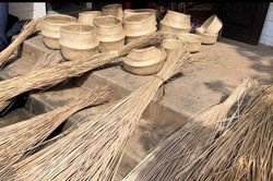Phụ nữ xã Nghĩa Lợi gìn giữ nghề đan cói truyền thống