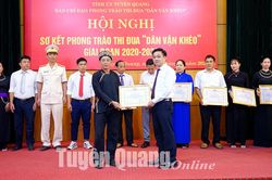Khen thưởng 38 tập thể, 44 cá nhân 'Dân vận khéo'