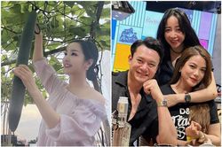 Giáng My xinh tươi hái bí, Trương Ngọc Ánh tình tứ bạn trai kém tuổi