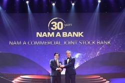 Nam A Bank - 30 năm 'Thương hiệu truyền cảm hứng Châu Á'