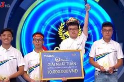 Nam sinh Hải Dương giành vòng nguyệt quế đầu tiên của Đường Lên Đỉnh Olympia năm thứ 23