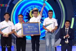 Nam sinh Hải Dương giành vòng nguyệt quế đầu tiên của Olympia năm thứ 23