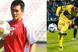 Trùng hợp khó tin giữa Quang Hải và Công Vinh - hai cầu thủ Việt Nam ghi bàn ở châu Âu