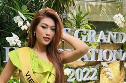 Hoa hậu Thiên Ân thăng hạng nhan sắc khi đến Miss Grand International 2022, lý do là gì?