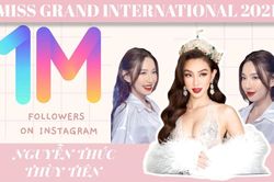 Hoa hậu Thùy Tiên nhận 'tin vui' trước thềm chung kết Miss Grand International 2022