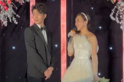 Diệu Nhi hát tặng Anh Tú trong đám cưới, khách mời cười không ngậm được miệng