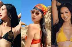 Á hậu Bảo Ngọc khoe loạt ảnh áo tắm quyến rũ, sẵn sàng cho Chung kết Miss Intercontinental 2022