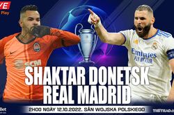 Soi kèo nhà cái Shakhtar Donetsk vs Real Madrid. Nhận định, dự đoán bóng đá cúp C1 (02h00, 12/10)
