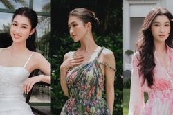Á hậu Phương Nhi xinh đẹp dịu dàng như tiểu thư trong loạt ảnh thời trang mới