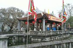 Tôn tạo Phủ Vân Cát thuộc di tích Phủ Dầy