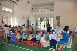Quảng Ninh tiêm vắc xin Uốn ván - Bạch hầu giảm liều (Td) cho trẻ em