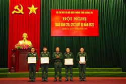 Bộ Chỉ huy Biên phòng tỉnh: Giao ban công tác Đảng, công tác chính trị quý III năm 2022.