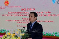 Bảo đảm tính thống nhất của dự thảo Luật Đất đai (sửa đổi) với một số luật liên quan