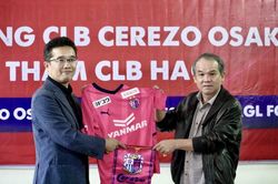 Hoàng Anh Gia Lai hợp tác với CLB Cerezo Osaka của Nhật Bản