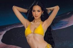 Phần thi bikini ấn tượng của Bảo Ngọc