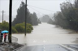 Australia: Mưa lũ khiến hàng trăm ngôi nhà ở bang Victoria bị ngập