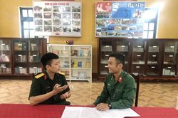 Hai chiến sĩ cùng quê Vĩnh Linh trúng tuyển đại học quân sự
