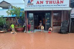 Kinh tế Kinh tế Phong Điền: Nước đang xuống chậm, nhiều nơi còn bị chia cắt