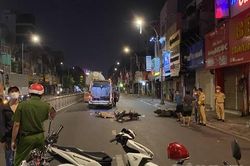 Va quẹt ngã ra đường, nam sinh bị xe bồn cán tử vong ở TPHCM