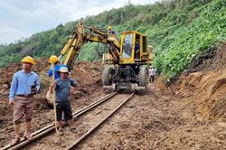 Đã thông tuyến đường sắt Bắc - Nam