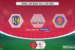 Soi kèo nhà cái SLNA vs Sài Gòn. Nhận định, dự đoán bóng đá V-League 2022 (18h00, 18/10)