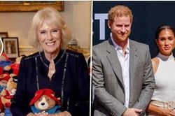 Ảnh mới của Hoàng hậu Camilla có cả hình cặp đôi Harry - Meghan, thể hiện ý nghĩa gì?