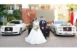 Dàn xe Rolls-Royce hàng chục tỷ tại đám cưới ca sĩ Vũ Duy Khánh