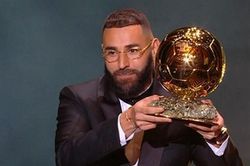 Karim Benzema giành Quả bóng vàng châu Âu 2022