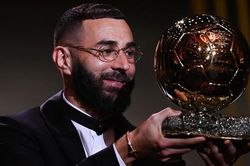 Benzema giành Quả bóng vàng 2022, tiếp nối thành tích của thần tượng Zidane