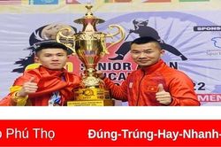 VĐV Phú Thọ giành Huy chương Vàng Giải Vô địch Pencak Silat Châu Á