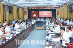 Hội nghị Ban Chấp hành Đảng bộ tỉnh lần thứ 11 tiếp tục chương trình làm việc