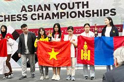Thái Ngọc Tường Minh (Đồng Nai) giành HCV cờ nhanh Giải vô địch cờ vua trẻ châu Á 2022