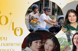 Sao Việt 20/10: Tiến Luật chở Tóc Tiên đi giao quà cho Thu Trang, H'Hen Niê được trai lạ tặng hoa