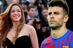 Pique có thể phải mặc áo đấu in tên Shakira