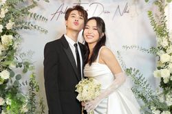 Anh Tú, Diệu Nhi tổ chức tiệc cưới tại Hà Nội