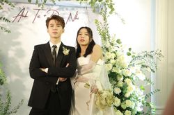 Hé lộ thực đơn 'ăn tới no căng' trong tiệc cưới tại Hà Nội của Anh Tú - Diệu Nhi