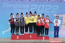14 bộ huy chương được trao trong ngày thi đấu thứ hai tại Đại hội TDTT tỉnh lần thứ IX, năm 2022